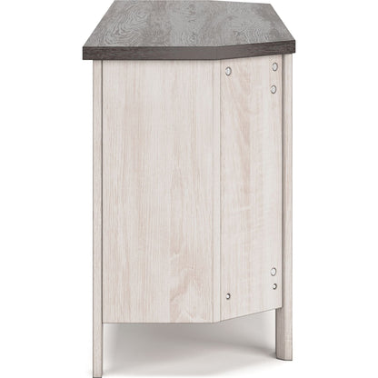 Dorrinson TV Stand - Two-tone