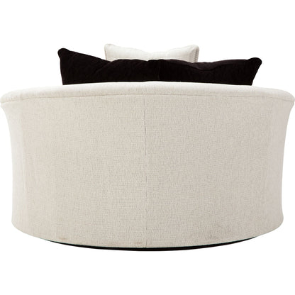 Cambri Swivel Chair - Snow