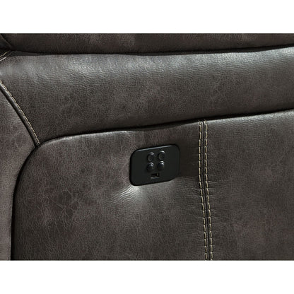 Dunwell Power Rocker Recliner - Steel