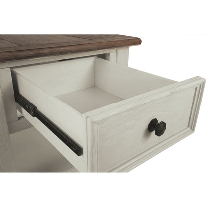 Bolanburg End Table - Two-tone