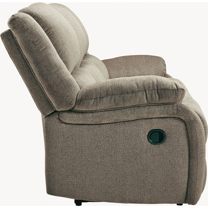Draycoll Reclining Sofa - Pewter