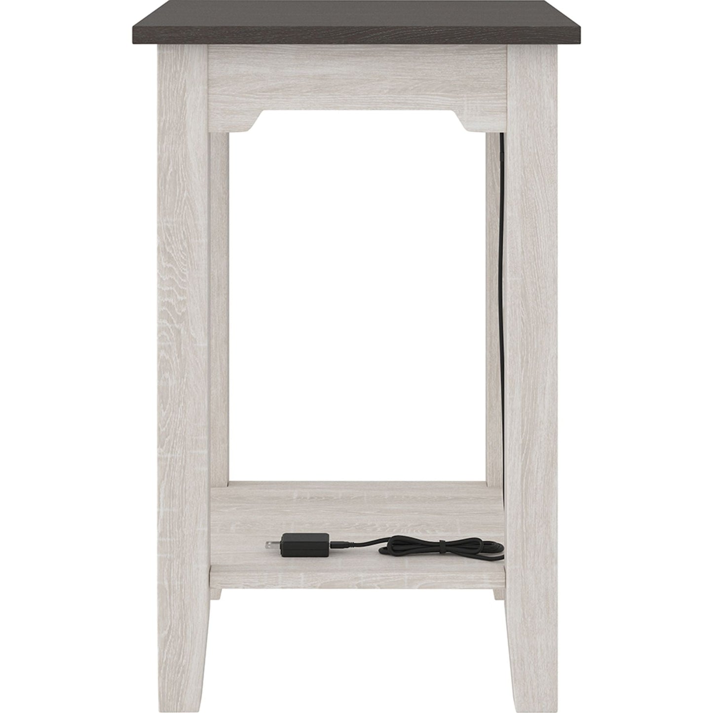 Dorrinson Chair Side End Table - Two-tone