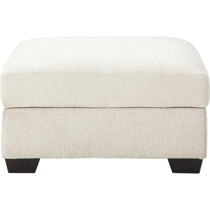 Brantley Storage Ottoman - Snow