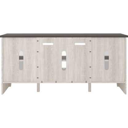 Dorrinson TV Stand - Two-tone