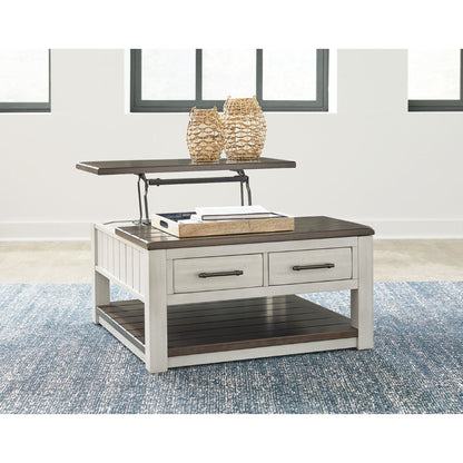 Darborn Coffee Table - Gray/Brown