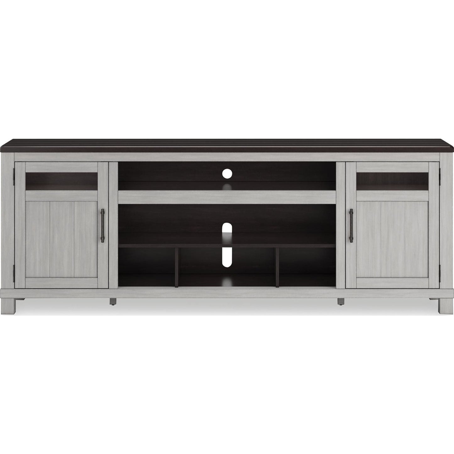 Darborn TV Stand - Gray/Brown