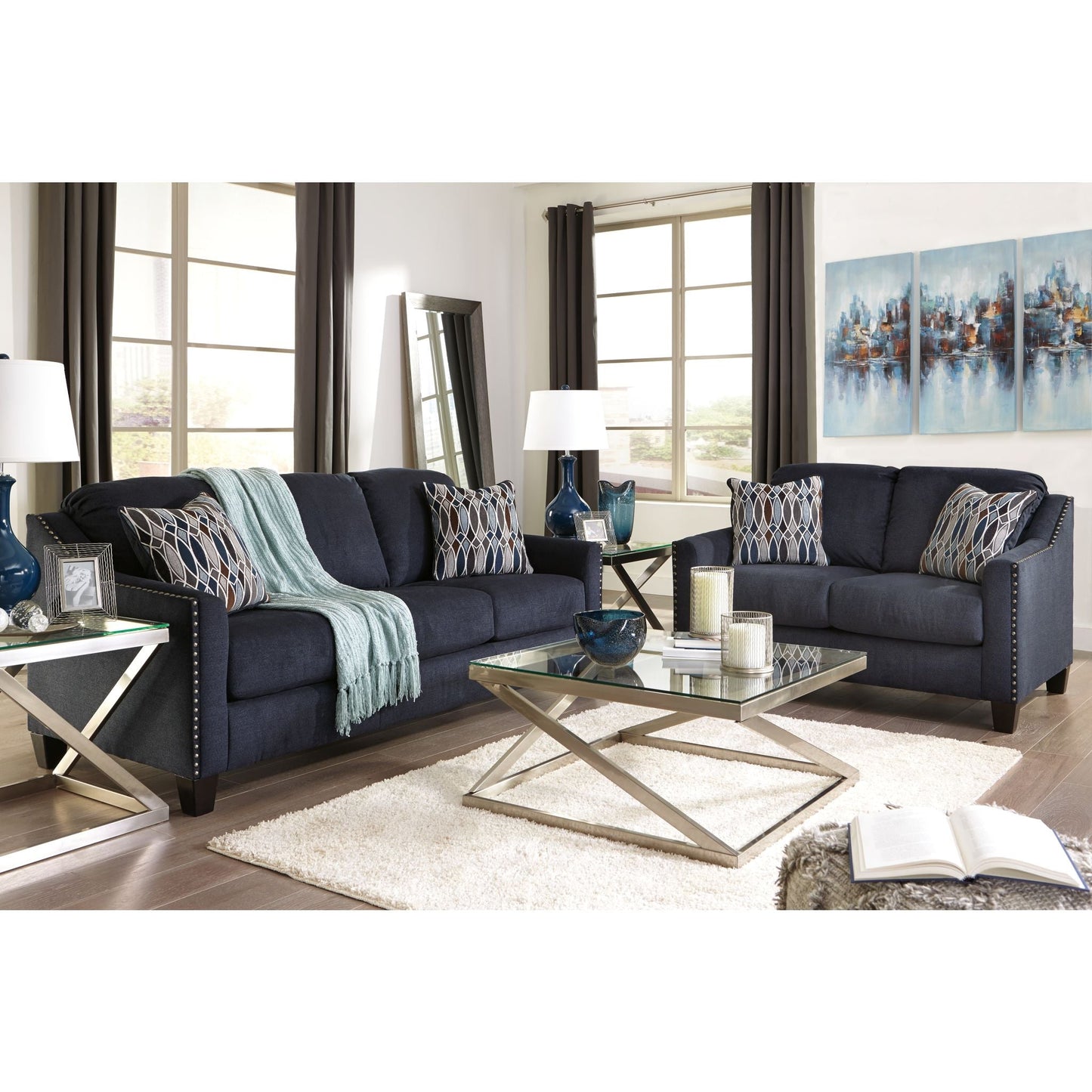 Creeal Heights Sofa - Ink