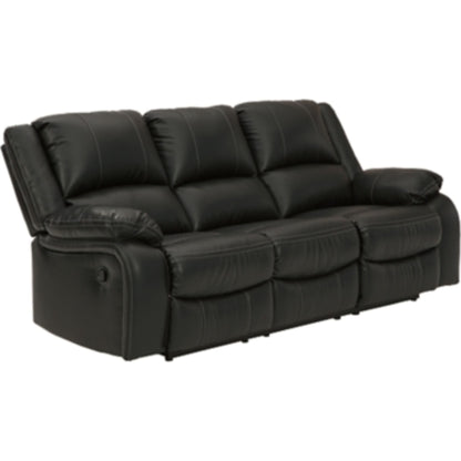 Calderwell Reclining Sofa - Black