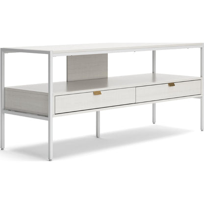 Deznee TV Stand - White