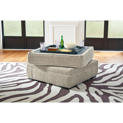 Calnita Storage Ottoman - Sisal