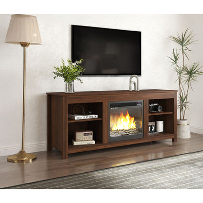 Brenna TV Stand with Fireplace