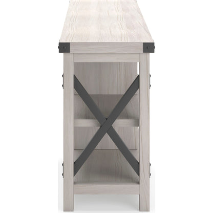 Bayflynn TV Stand - White/Black