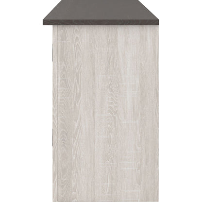 Dorrinson TV Stand - Two-tone