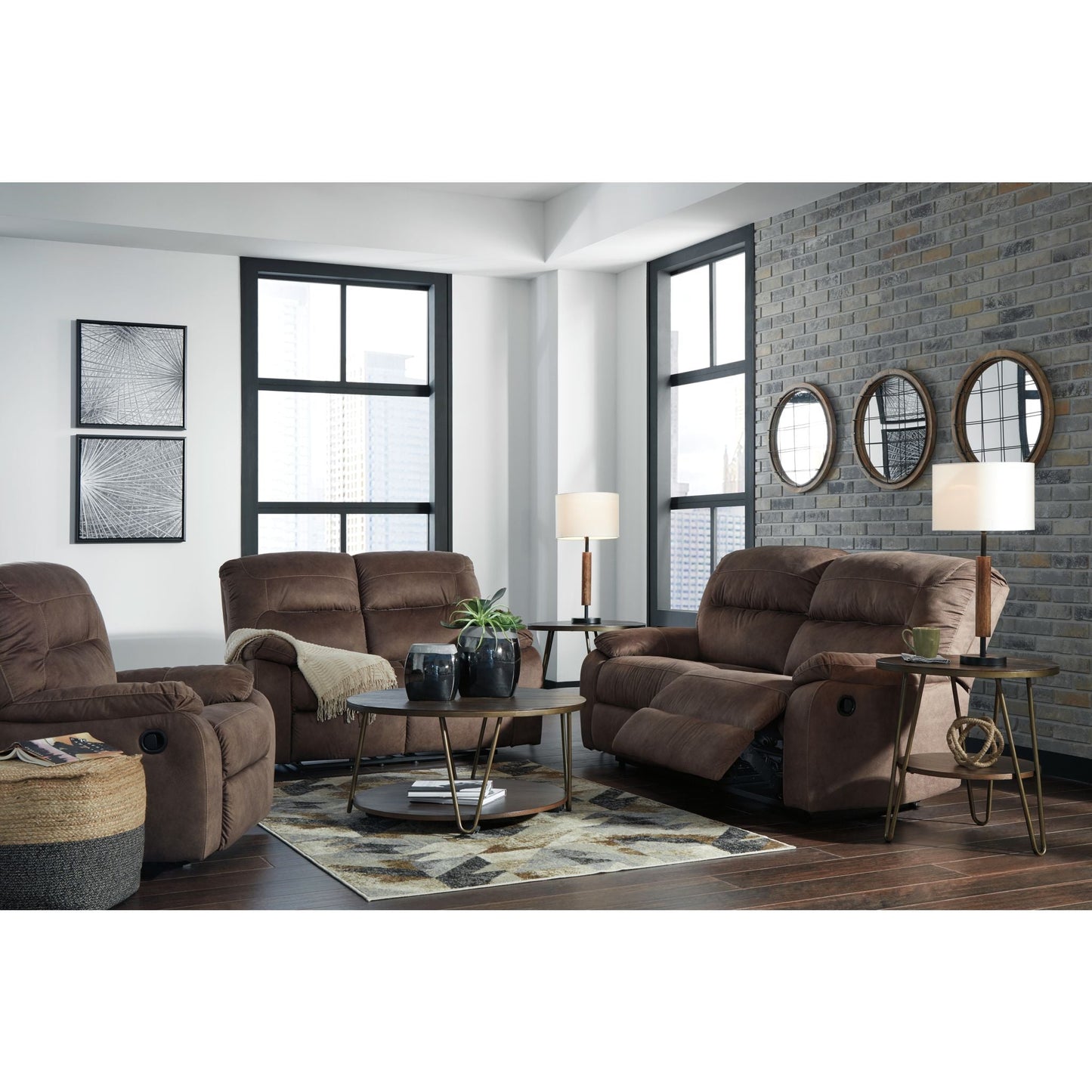 Bolzano Rocker Recliner - Coffee