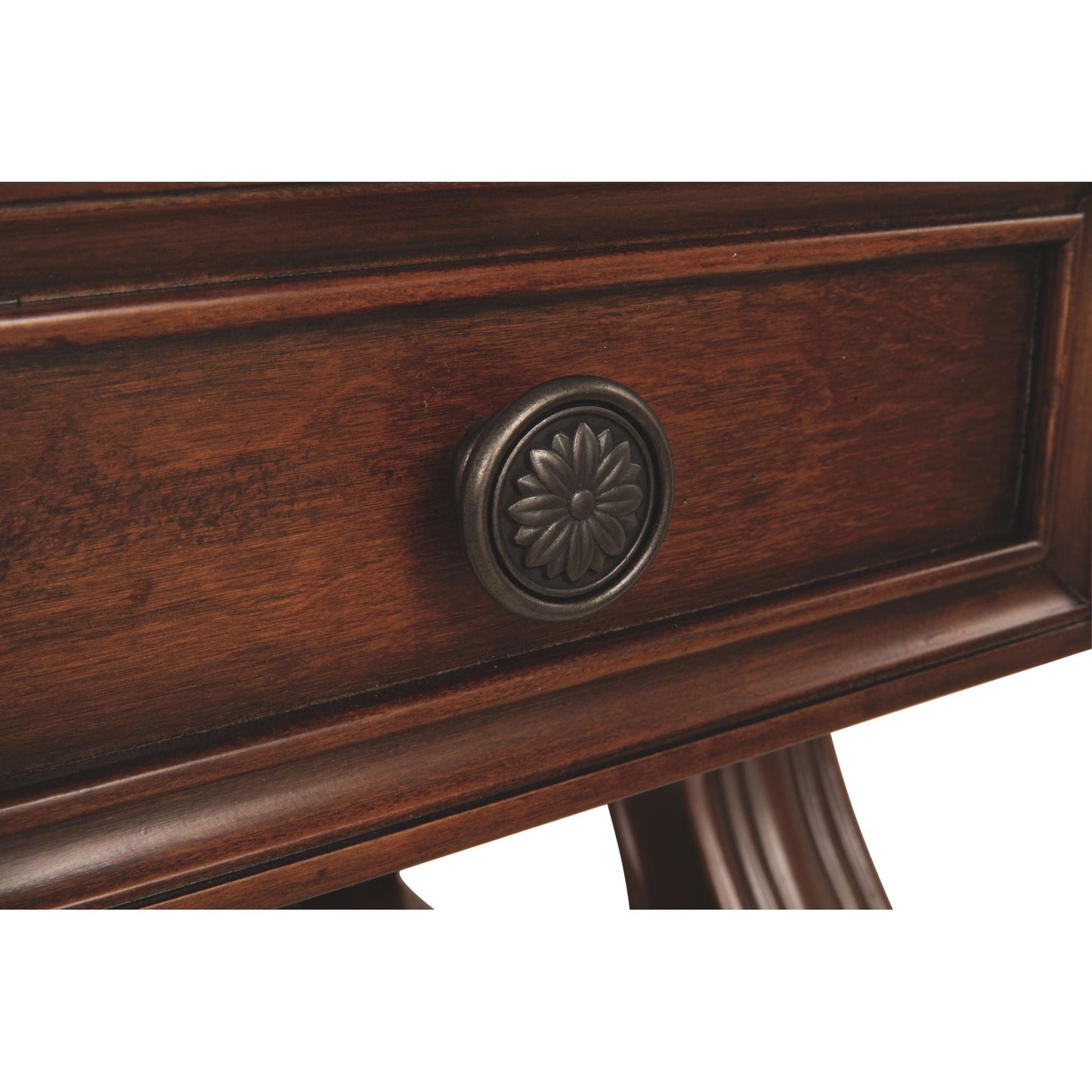 Alymere End Table - Rustic Brown