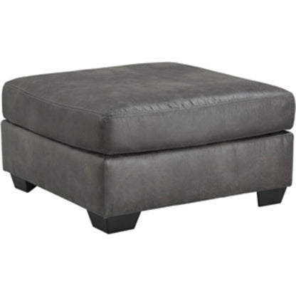 Bladen Oversized Accent Ottoman - Slate