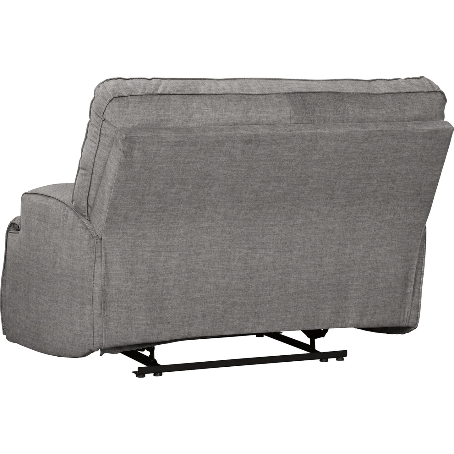 Coombs Wide Seat Power Recliner - Charcoal