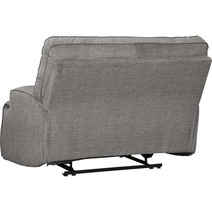 Coombs Wide Seat Power Recliner - Charcoal