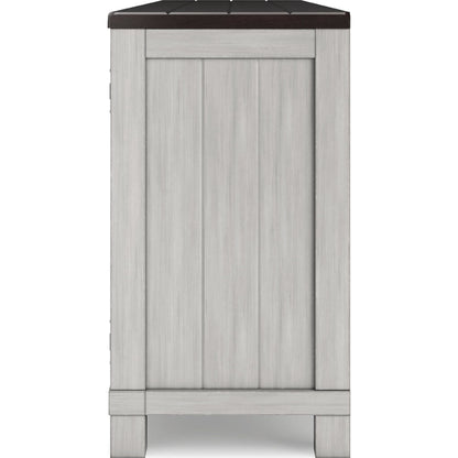 Darborn TV Stand - Gray/Brown