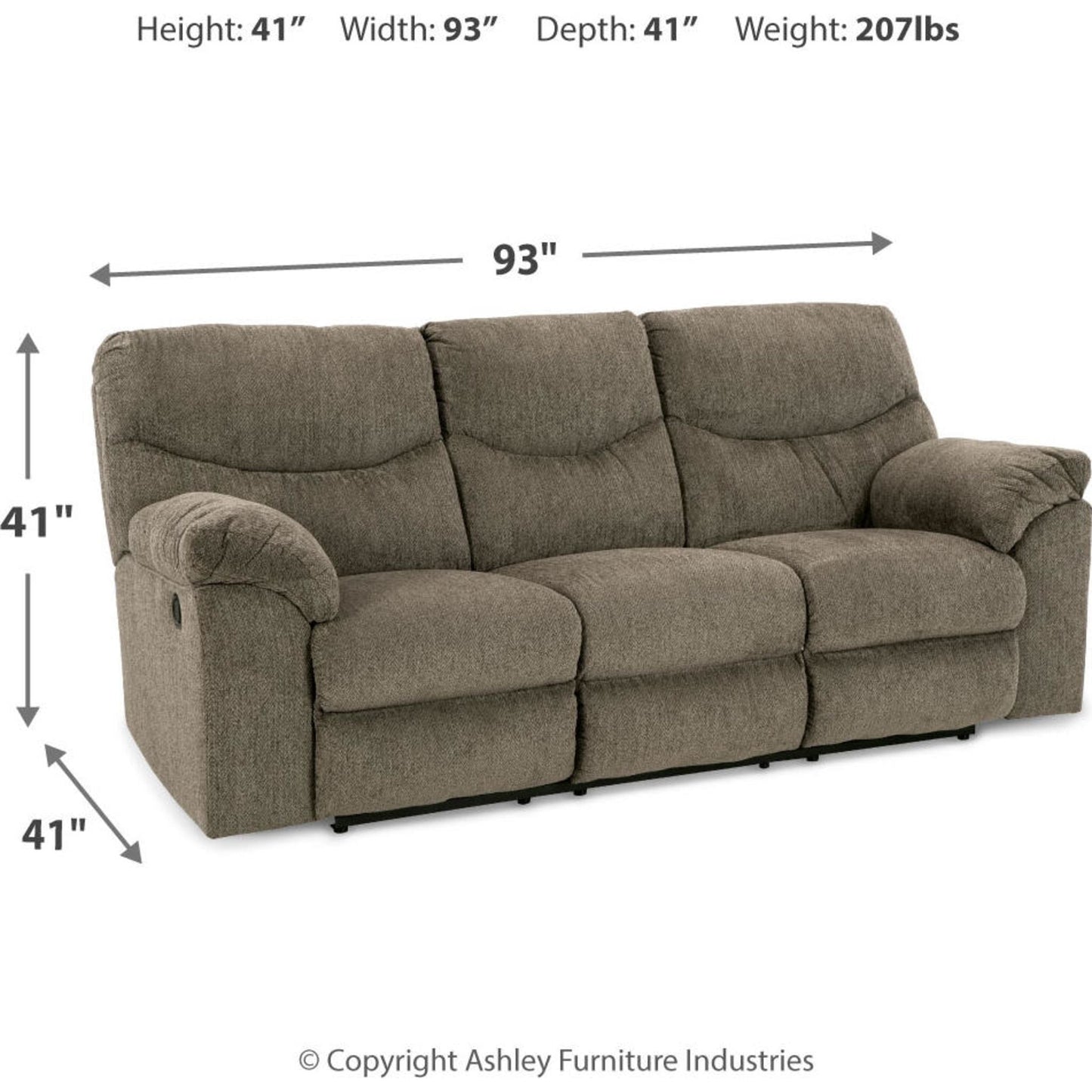 Alphons Reclining Sofa