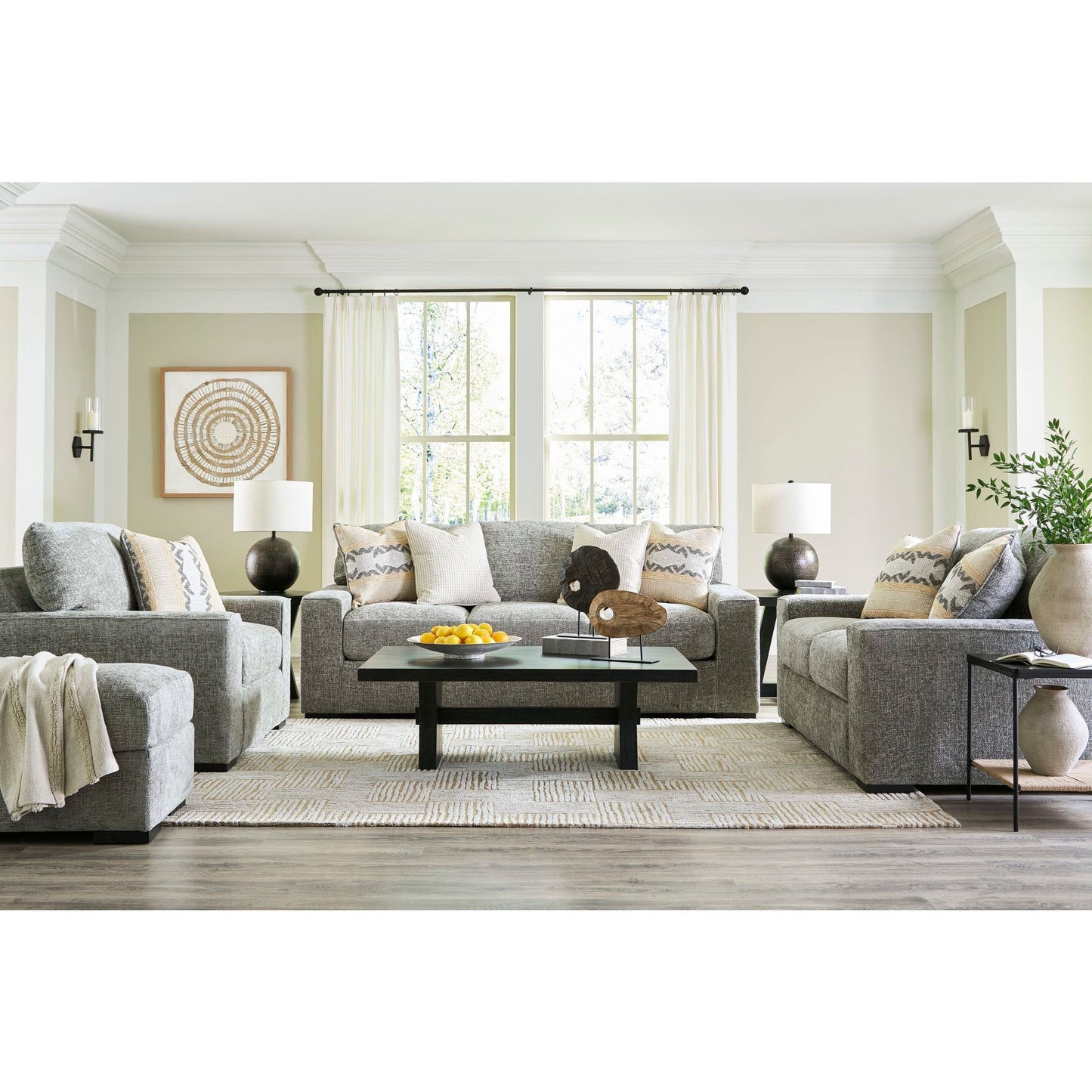Dunmor Loveseat - Graphite