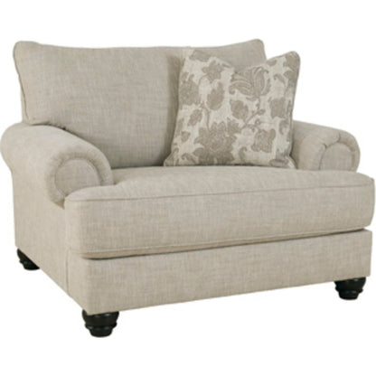 Asanti Chair and a Half - Fog