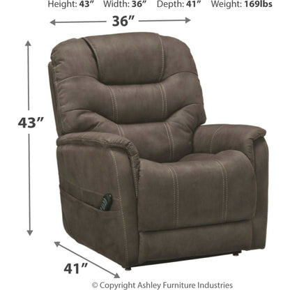 Ballister Power Lift Recliner - Espresso