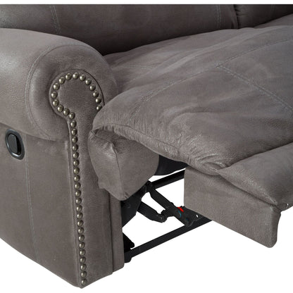 Austere Reclining Sofa - Gray