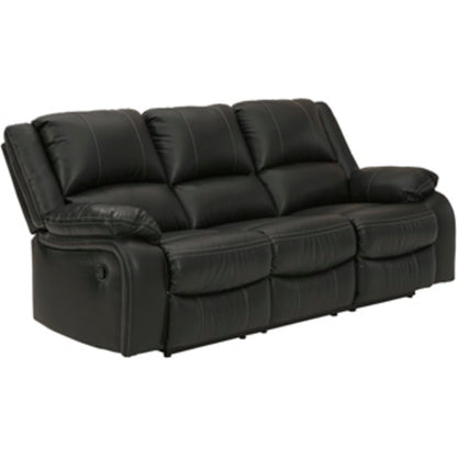 Calderwell Reclining Sofa - Black