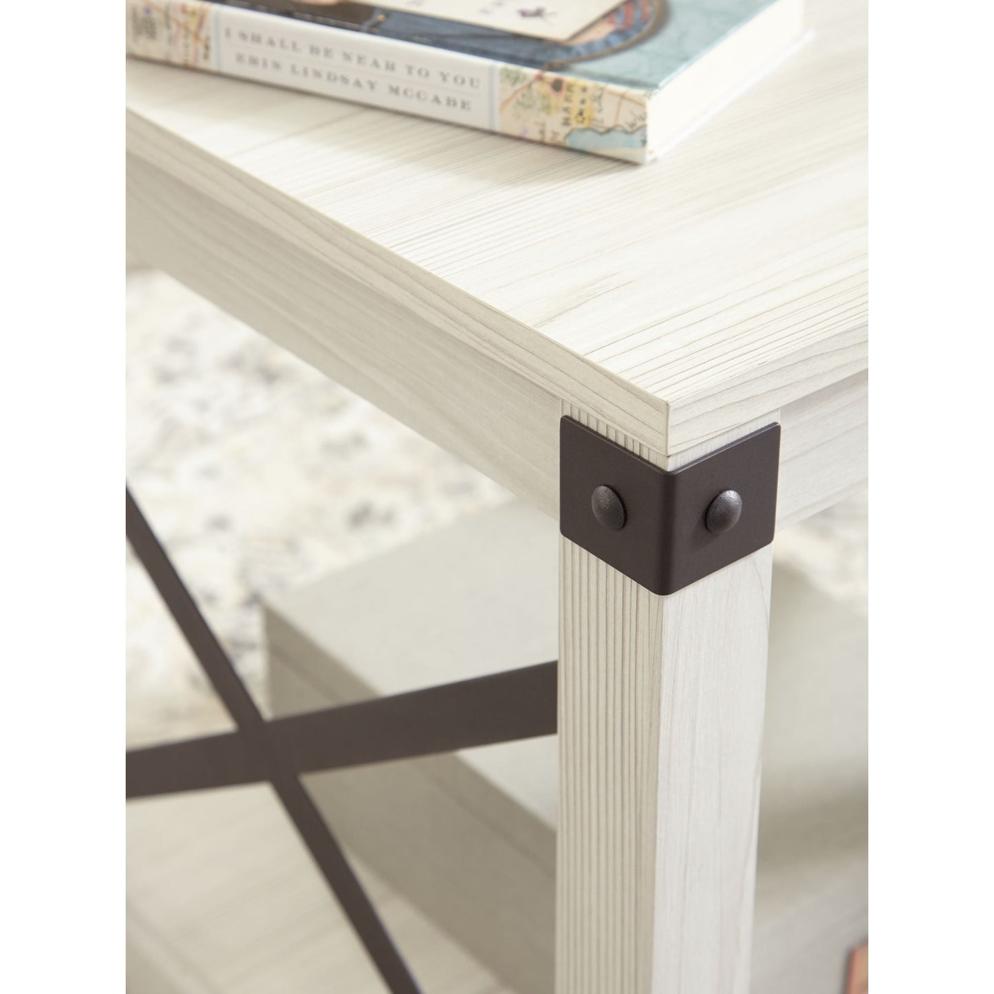 Bayflynn End Table - Whitewash