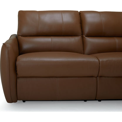 Arlo Power Reclining Sofa - Valencia Biscotti