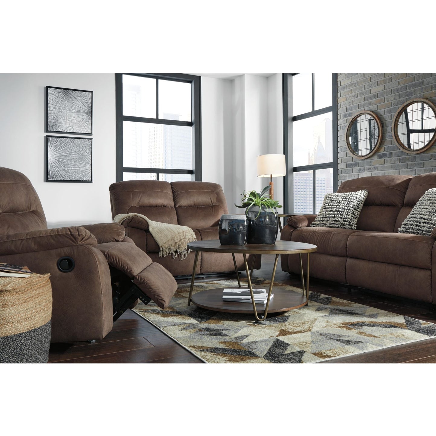 Bolzano Rocker Recliner - Coffee