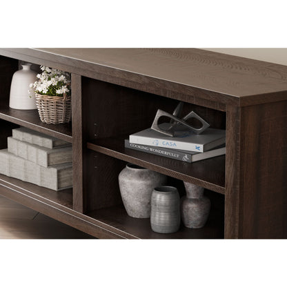 Camiburg TV Stand - Warm Brown