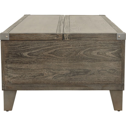 Chazney Coffee Table - Rustic Brown