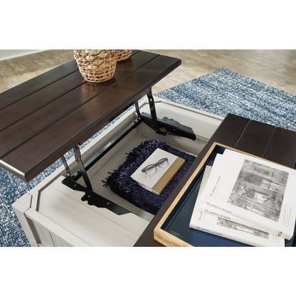 Darborn Coffee Table - Gray/Brown